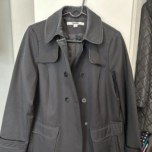 Trench Coat, Rain coat, black coat, spring jacket, fall coat, light trench